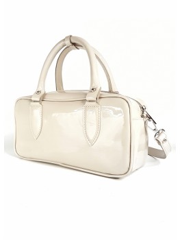 Сумка cross body кожаная крем 8394-11 Сумка cross body кожаная крем 8394-11