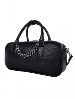 Сумка cross body кожа черный 8396-11 Сумка cross body кожа черный 8396-11