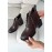 Ботинки ботильоны женские кожаные brown Lolita 8546-28