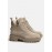 Черевики короткі жіночі замшеві беж 8770-28