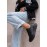 Кроссовки женские кожаные черные LOOK 7979-28 Кроссовки женские кожаные черные LOOK 7979-28