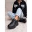 Кроссовки женские кожаные черные LOOK 7979-28 Кроссовки женские кожаные черные LOOK 7979-28