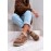 Кросівки жіночі зимові BAREFOOT замша brown 8221-28