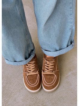 Кеды женские замшевые Barefoot 8260-28