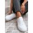 Кросівки жіночі BAREFOOT шкіряні білі 8560-28