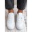 Кросівки жіночі BAREFOOT шкіряні білі 8560-28