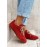 Кеди жіночі MIA натуральна замша червоний 8757-28
