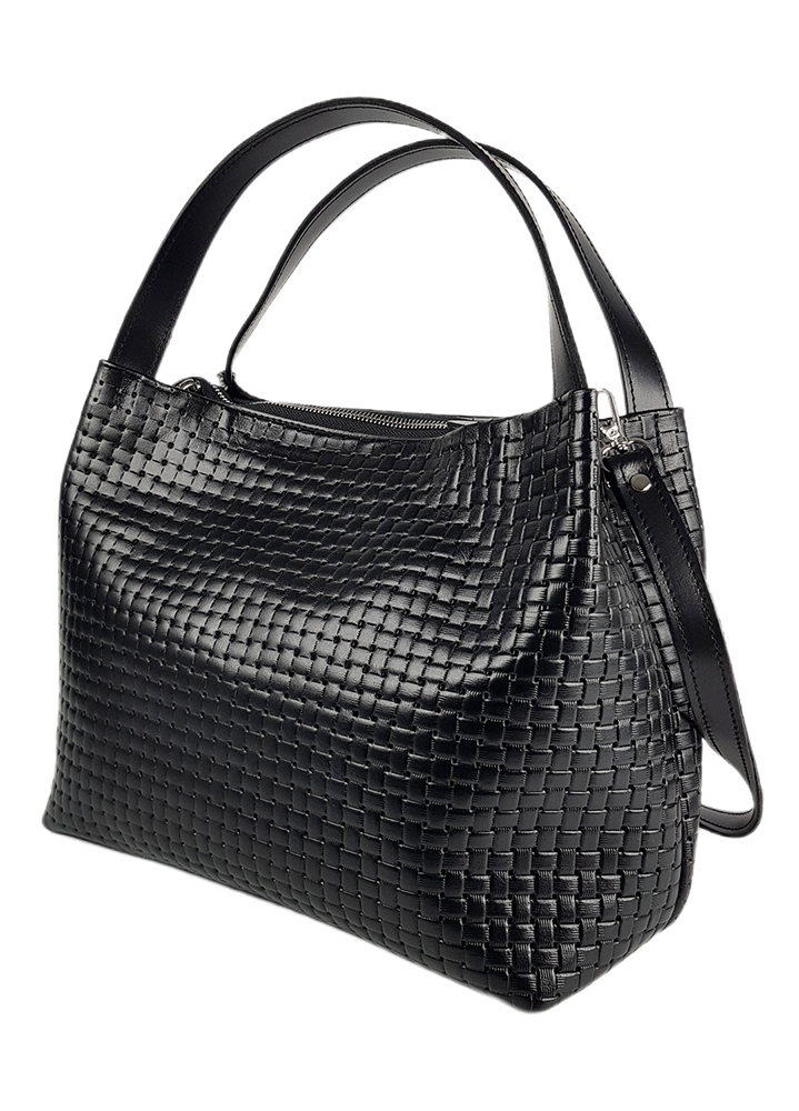 Сумка BIG натуральная кожа черный 6934-11