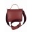 Сумка клатч кожа бордо 8413-11