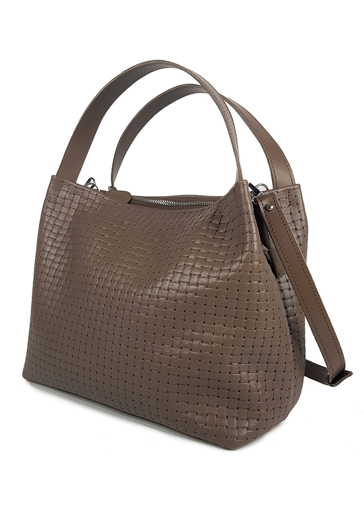 Сумка BIG натуральная кожа brown 8484-11