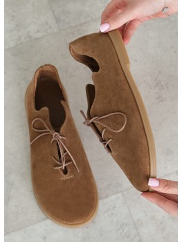 Туфлі Barefoot жіночі замшеві brown 8467-28 Туфлі Barefoot жіночі замшеві brown 8467-28
