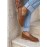 Туфли лоферы натуральная кожа коричневые 8678-28